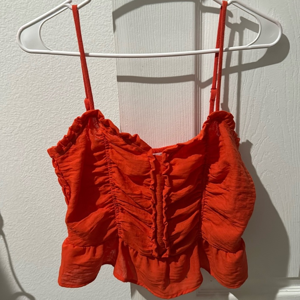 Cropped Tank Blouse